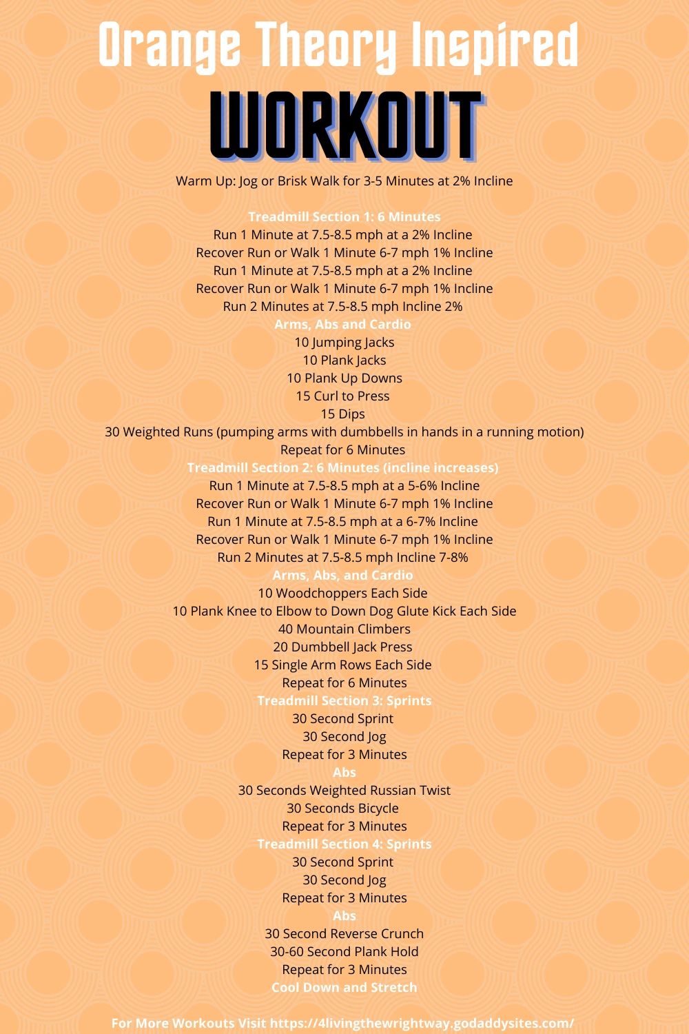 Orangetheory treadmill workouts hotsell